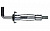 Дюбель  металлический для пустотелых конструкций "МОЛЛИ", костыль 5х52 ( 50 шт.)