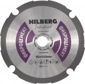 Диск пильный по фиброцементу 165*20*4Т Hilberg Industrial  HC165  TRIO-DIAMOND
